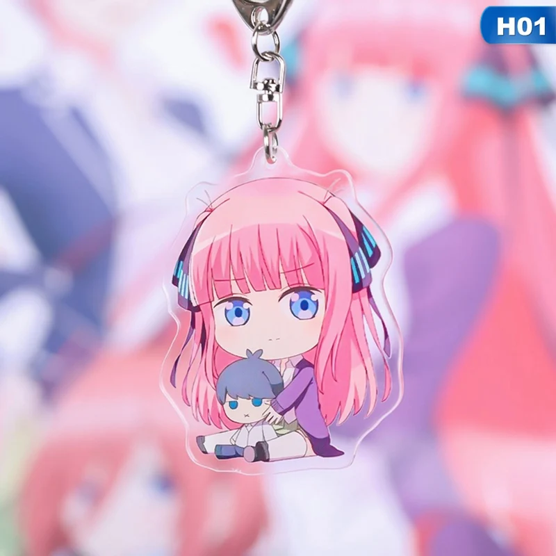 1Pc Anime Go-Toubun no Hanayome The Quintuplets Nakano Miku Loli Acrylic Figure Keychain Pendants Gifts
1Pc Anime Go-Toubun no Hanayome The Quintuplets Nakano Miku Loli Acrylic Figure Keychain Pendants Gifts