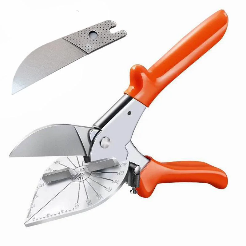 Card Edge Angle Shear,45 Degree To 90 Degree Miter Cutter Hand Shear Multifunctional PVC PE Plastic Pipe Scissors
Card Edge Angle Shear,45 Degree To 90 Degree Miter Cutter Hand Shear Multifunctional PVC PE Plastic Pipe Scissors