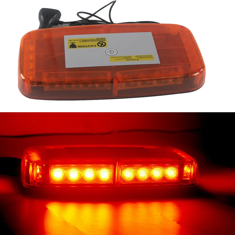 24W Emergency Strobe Light Magnetic Mounted Mini LED Warning Light Bar for Aotomobiles Truck Caravan 12V 24V
24W Emergency Strobe Light Magnetic Mounted Mini LED Warning Light Bar for Aotomobiles Truck Caravan 12V 24V