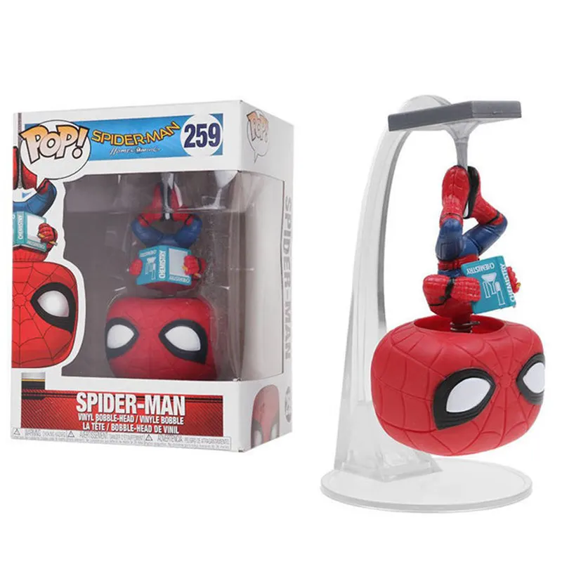 FUNKO POP Marvel Avengers Infinity War Spider-Man 259# Action Figure Collection model toys for Children Christmas Gift With box
FUNKO POP Marvel Avengers Infinity War Spider-Man 259# Action Figure Collection model toys for Children Christmas Gift With box