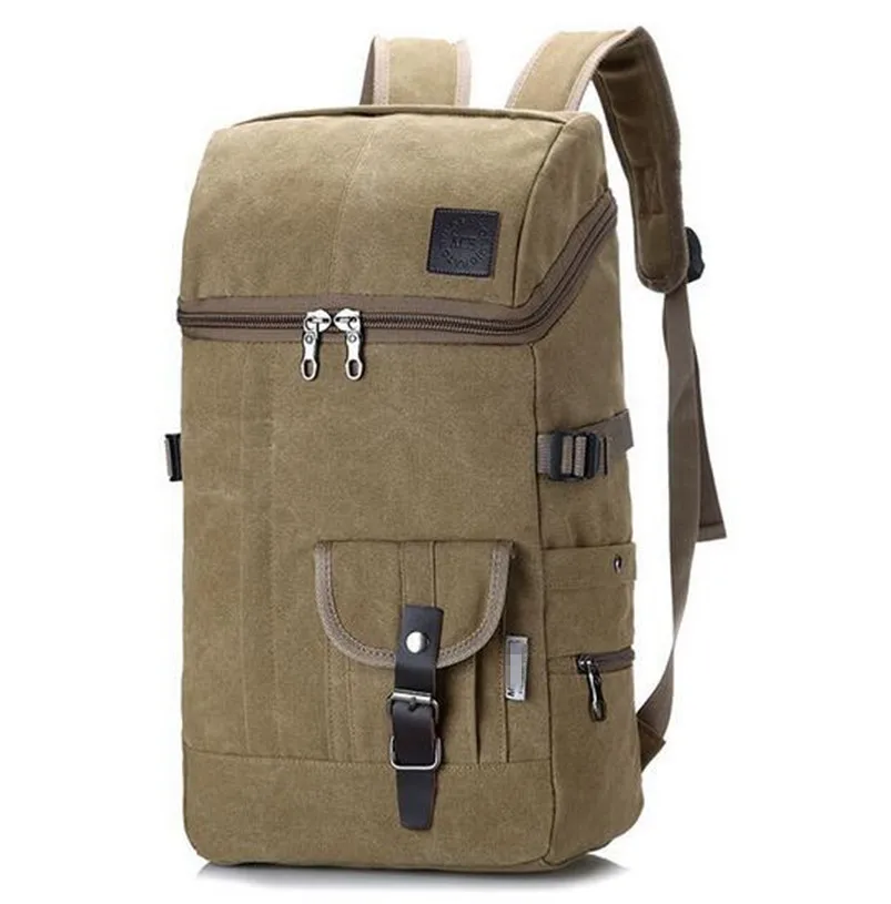 2018 Men Backpacks For Large Capacity Style Male Canvas Backpack College Student School Mountaineering Travl Bag FR548
2018 Men Backpacks For Large Capacity Style Male Canvas Backpack College Student School Mountaineering Travl Bag FR548