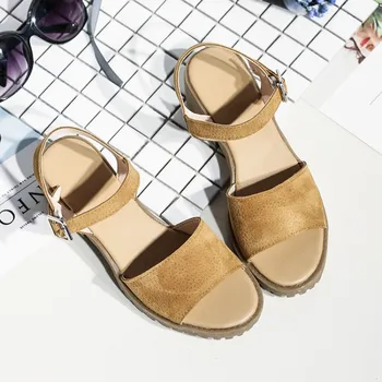 Summer new college wind comfort with thick buckle with size code 33-43 student sandals 18131
Summer new college wind comfort with thick buckle with size code 33-43 student sandals 18131