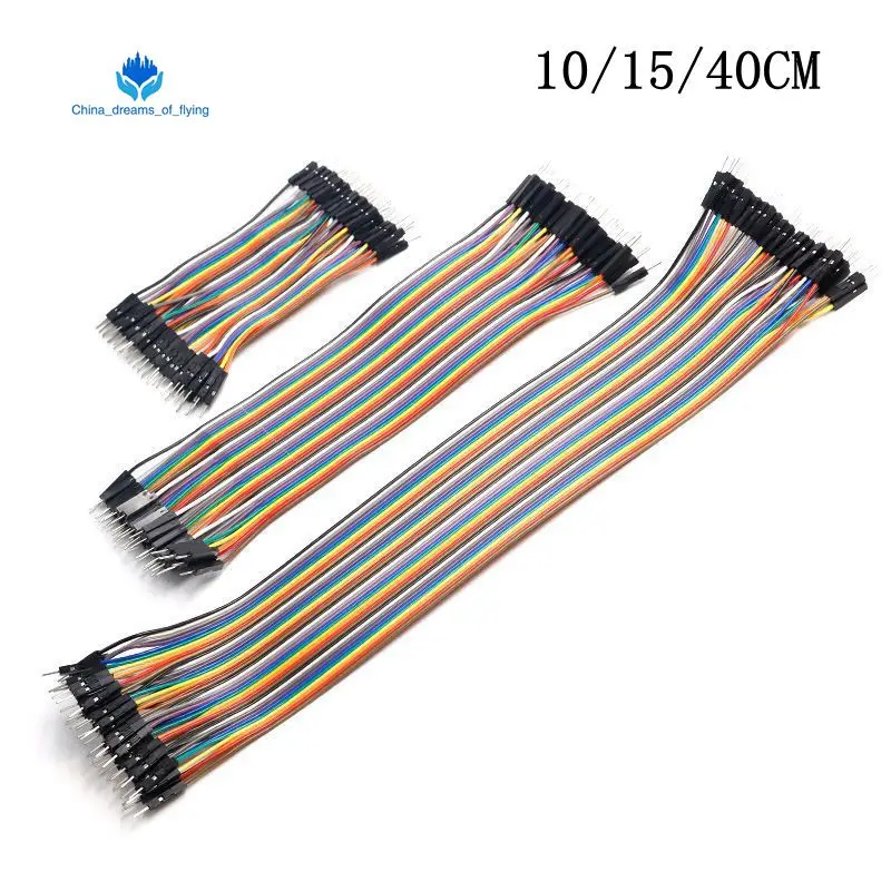 TZT Dupont Line 10cm/15CM/40CM Male to Male+ Female to Male +Female to Female Jumper Wire Dupont Cable for arduino DIY KIT
TZT Dupont Line 10cm/15CM/40CM Male to Male+ Female to Male +Female to Female Jumper Wire Dupont Cable for arduino DIY KIT