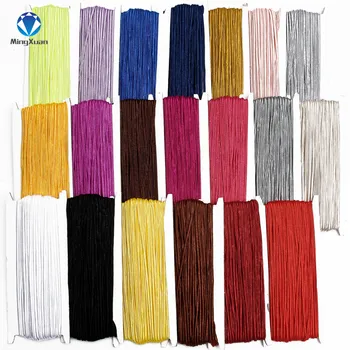 MINGXUAN 30 meters 3mm Chinese Soutach Cord Multi Colors Nylon Rope Snake Belly Cords for DIY Jewelry Making Findings
MINGXUAN 30 meters 3mm Chinese Soutach Cord Multi Colors Nylon Rope Snake Belly Cords for DIY Jewelry Making Findings