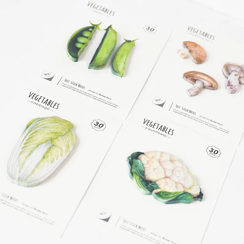 30Sheet/Pcs Vegetable Diary Memo Pad Sticky Notes Posted It Kawaii Planner Scrapbooking Stickers Stationery School Supplies
30Sheet/Pcs Vegetable Diary Memo Pad Sticky Notes Posted It Kawaii Planner Scrapbooking Stickers Stationery School Supplies