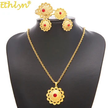 Ethlyn Jewelry Ethiopian/Eritrean Bride Gold Color Jewelry Sets With Stone African Ethnic Gifts Habesha Wedding Giving S197
Ethlyn Jewelry Ethiopian/Eritrean Bride Gold Color Jewelry Sets With Stone African Ethnic Gifts Habesha Wedding Giving S197