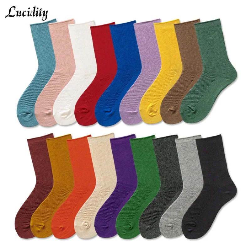 3Pairs/lot=6pieces Cotton Multicolor Socks Ladies Fashion Vertical Stripes Cotton Tube Socks Female High Quality
3Pairs/lot=6pieces Cotton Multicolor Socks Ladies Fashion Vertical Stripes Cotton Tube Socks Female High Quality
