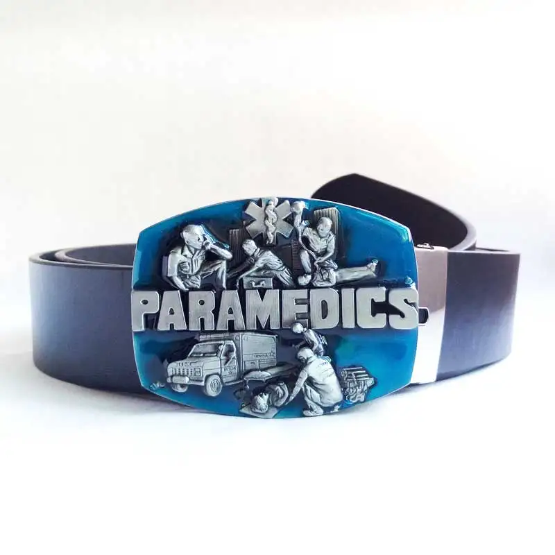T-DISOM Hot Sale American Paramedics Belt Buckle Brand New For Mens In Good Plating Come With Black PU Belts Drop shipping
T-DISOM Hot Sale American Paramedics Belt Buckle Brand New For Mens In Good Plating Come With Black PU Belts Drop shipping