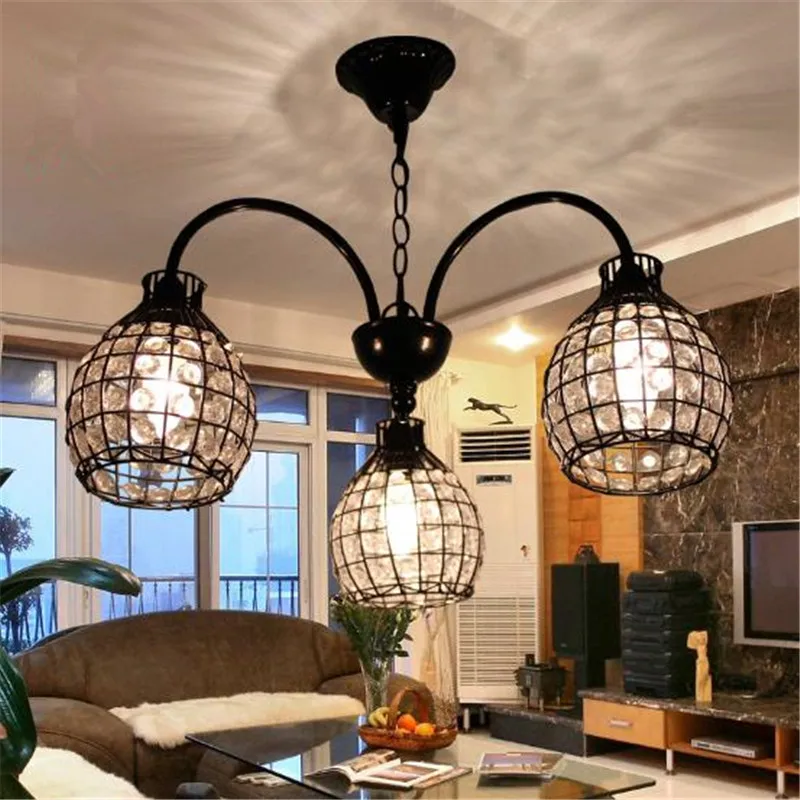 3 Heads Bohemia Style Romantic Crystal Diner Light Livingroom Restaurant Decoration Lamp Free Shipping
3 Heads Bohemia Style Romantic Crystal Diner Light Livingroom Restaurant Decoration Lamp Free Shipping