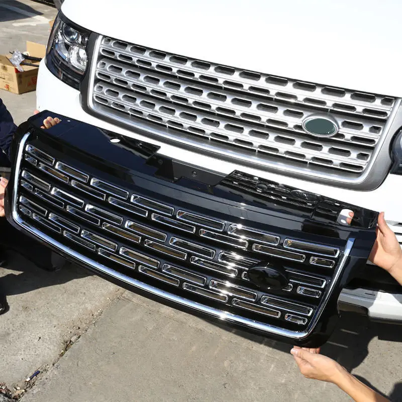 Silver Black Main Body Front Grille Trim Replace For Land Rover Range Rover Vogue 2013-2017 Car Accessories
Silver Black Main Body Front Grille Trim Replace For Land Rover Range Rover Vogue 2013-2017 Car Accessories