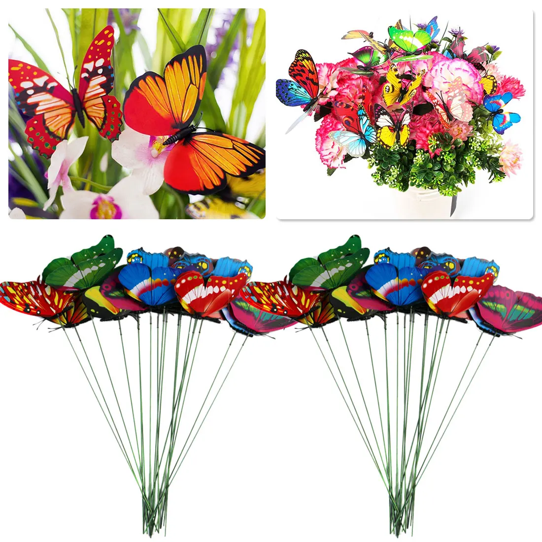 Butterfly Garden Flower Arrangement 3D Wedding Double Layer Butterfly Beautiful Flower Arrangement Plastic Butterfly
Butterfly Garden Flower Arrangement 3D Wedding Double Layer Butterfly Beautiful Flower Arrangement Plastic Butterfly