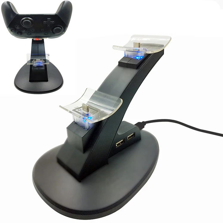For Nintend Switch Pro NS Game Controller Charging LED Light Indicator Dual USB Charger Dock Station Stand Storage Cradle
For Nintend Switch Pro NS Game Controller Charging LED Light Indicator Dual USB Charger Dock Station Stand Storage Cradle