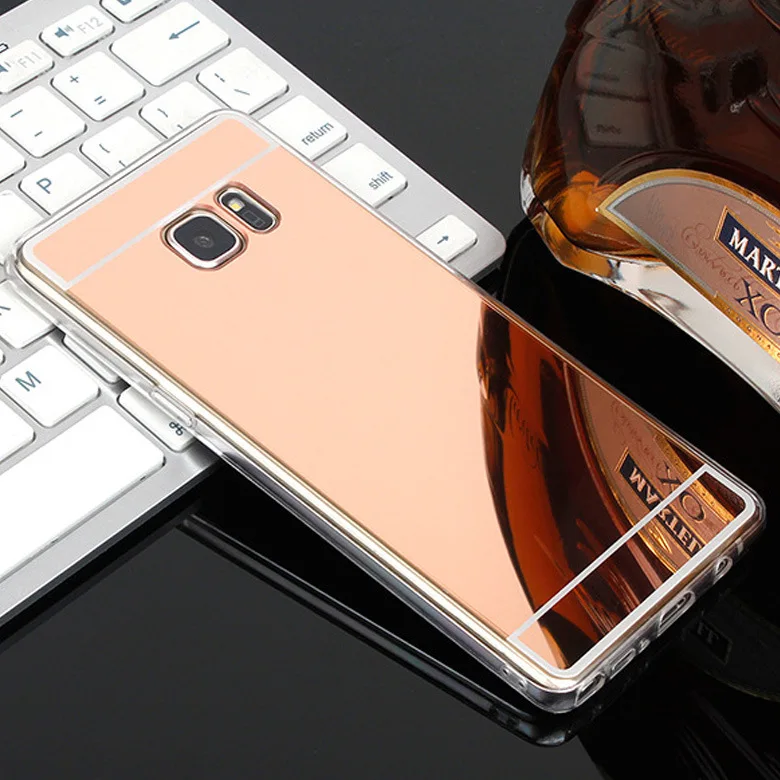Original Luxury Mirror TPU Cases for Samsung Galaxy Edge Grand Prime Slim