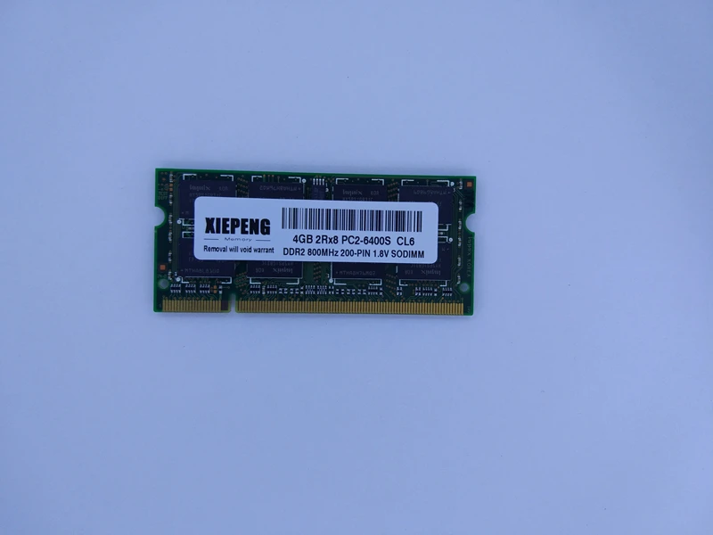 Notebook 4GB 2Rx8 PC2-6400S RAM 2GB DDR2 800 MHz 1GB pc2 5300 Memory for HP TouchSmart IQ826t IQ546t IQ525 IQ522it IQ506 Laptop
Notebook 4GB 2Rx8 PC2-6400S RAM 2GB DDR2 800 MHz 1GB pc2 5300 Memory for HP TouchSmart IQ826t IQ546t IQ525 IQ522it IQ506 Laptop