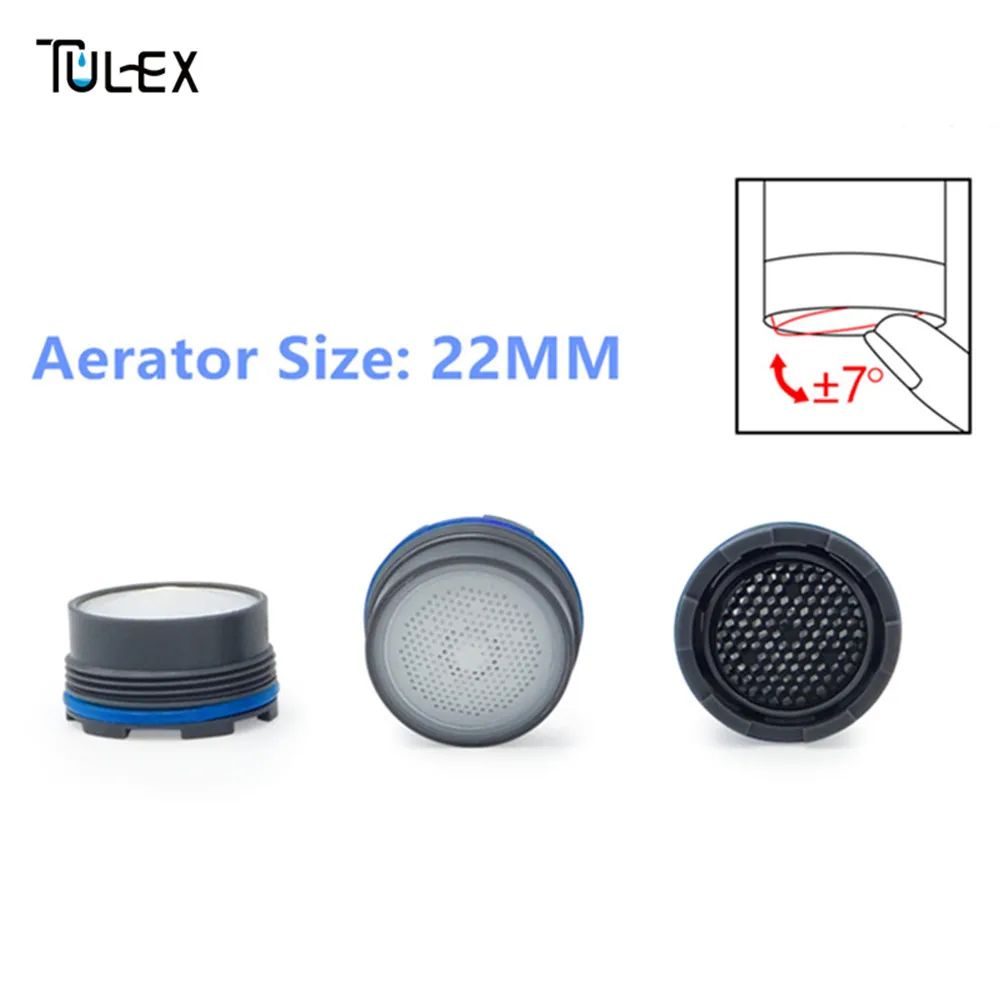 TULEX Faucet Aerator 22MM Spout Bubbler Crane Filter Accessories Hide-in Core Part Attachment for Crane for Kitchen Bathroom
TULEX Faucet Aerator 22MM Spout Bubbler Crane Filter Accessories Hide-in Core Part Attachment for Crane for Kitchen Bathroom