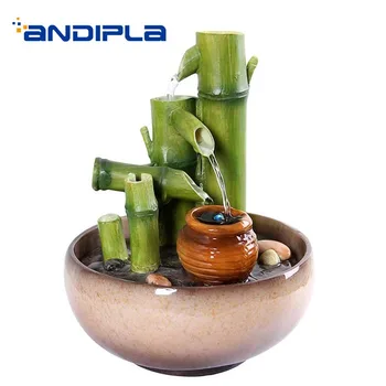 110/220V Resin Feng Shui Water Fountain Bamboo Shape Waterscape Purifying Air Hotel Art Decoration Wedding Gifts Mascot Crafts
110/220V Resin Feng Shui Water Fountain Bamboo Shape Waterscape Purifying Air Hotel Art Decoration Wedding Gifts Mascot Crafts
