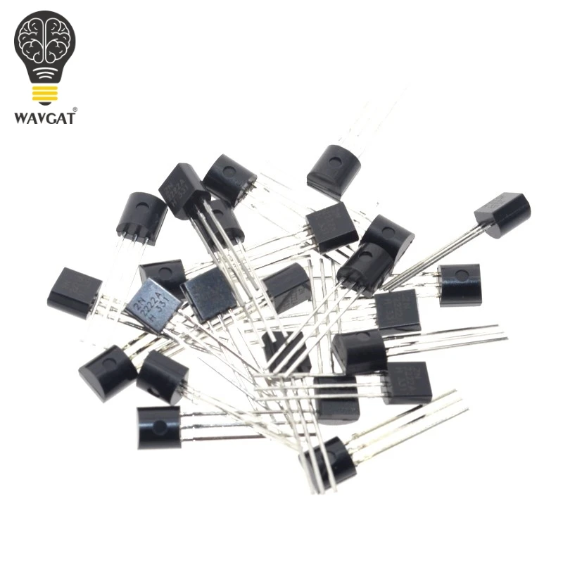 2N2222A Free shipping 100pcs in-line triode transistor NPN switching transistors TO-92 0.6A 30V NPN 2N2222
2N2222A Free shipping 100pcs in-line triode transistor NPN switching transistors TO-92 0.6A 30V NPN 2N2222