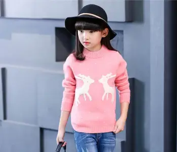 2020 winter children's clothes girls sweaters casual deer round neck baby girl knitted sweaters for girls kids sweater outerwear
2020 winter children's clothes girls sweaters casual deer round neck baby girl knitted sweaters for girls kids sweater outerwear