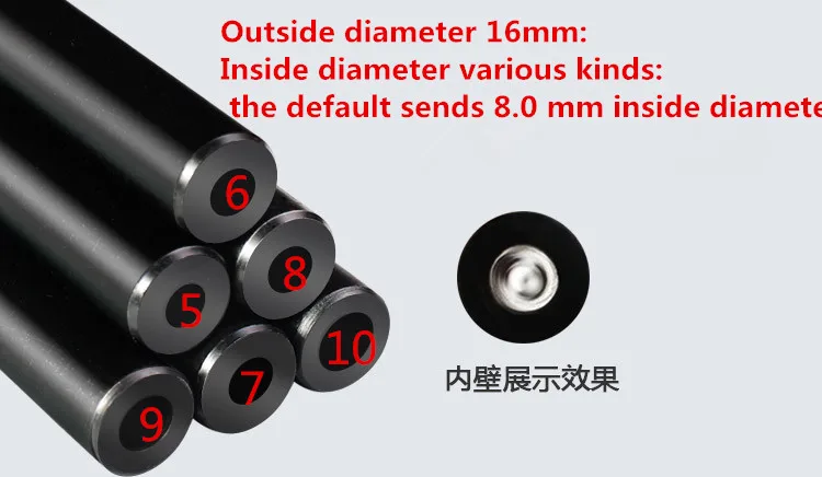 long 500mm outside the 16mm Inside diameter 4.5-10.0 mm precision tube seamless explosion-proof pipe tube Seamless steel pipe
long 500mm outside the 16mm Inside diameter 4.5-10.0 mm precision tube seamless explosion-proof pipe tube Seamless steel pipe