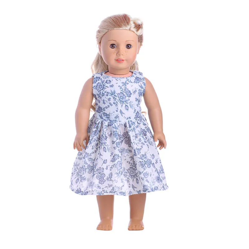 Super fashion Printing dress for 18 inch American doll for baby gift, 43cm ,Doll accessories
Super fashion Printing dress for 18 inch American doll for baby gift, 43cm ,Doll accessories