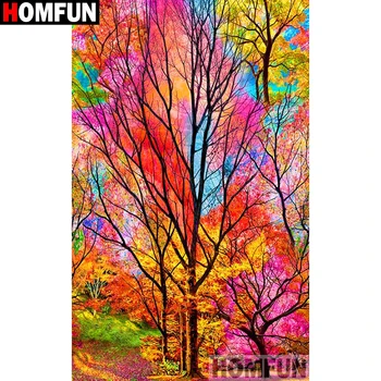 HOMFUN Diamond Painting Cross Stitch Pattern 5D Diamond Embroidery "Color tree scenery" Home Decor DIY diamond Art A19090
HOMFUN Diamond Painting Cross Stitch Pattern 5D Diamond Embroidery "Color tree scenery" Home Decor DIY diamond Art A19090