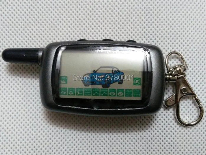 Russian Version A9 LCD Remote Control Key Fob for Starline A9 Keychain Twage Two Way Car Alarm System /also fits A6
Russian Version A9 LCD Remote Control Key Fob for Starline A9 Keychain Twage Two Way Car Alarm System /also fits A6