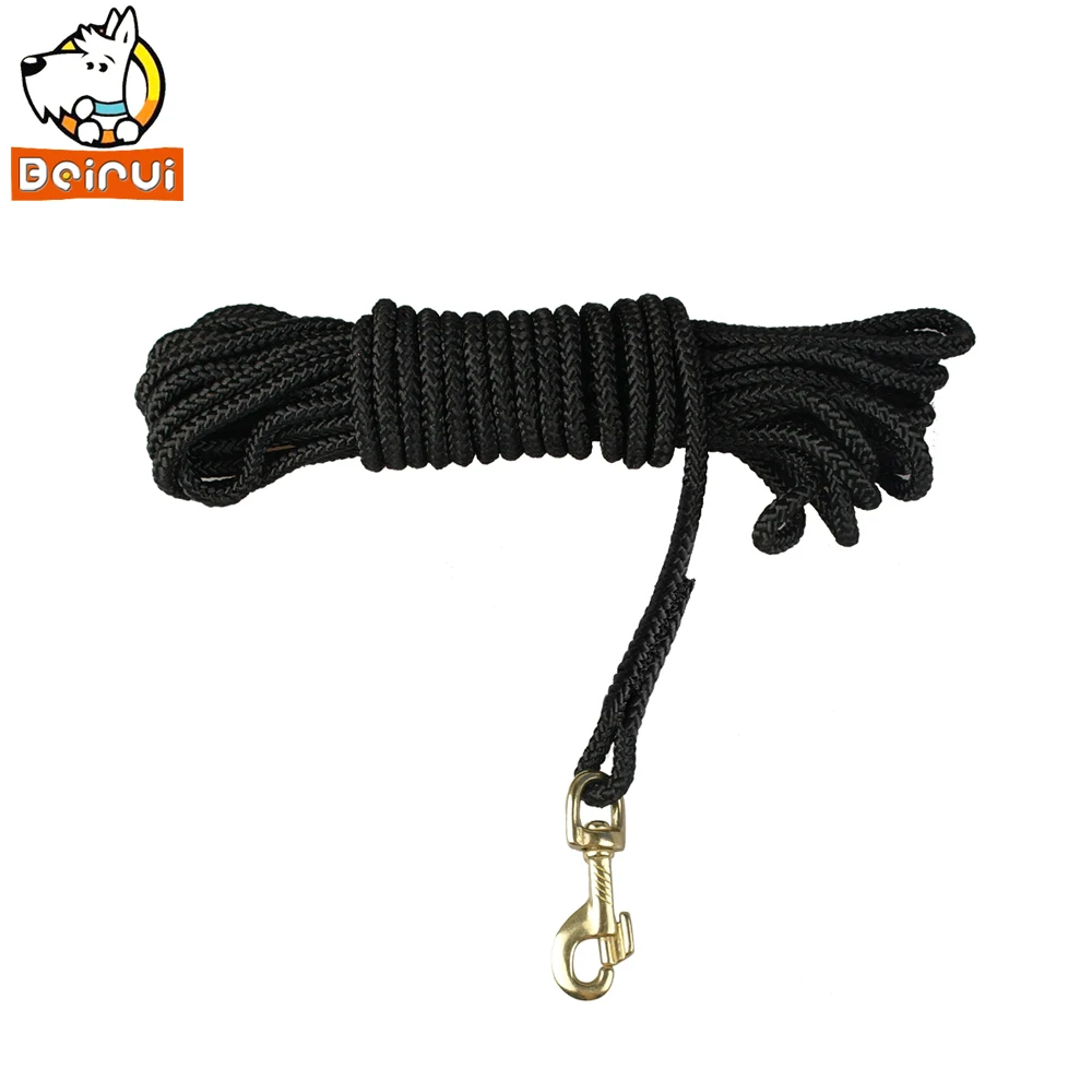 Durable Nylon Pet Dog Tracking Leash Black Long Dogs Walking Training Leads Round Rope 3M 5M 10M 20M for Medium Large Dogs
Durable Nylon Pet Dog Tracking Leash Black Long Dogs Walking Training Leads Round Rope 3M 5M 10M 20M for Medium Large Dogs