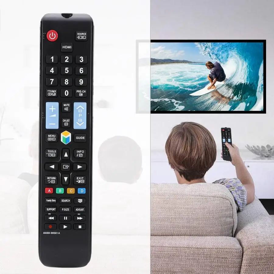 Multi-function Smart TV Remote Control for Samsung AA59-00581A PN51E8000 PN51E8000GF00583A Remote Control
Multi-function Smart TV Remote Control for Samsung AA59-00581A PN51E8000 PN51E8000GF00583A Remote Control