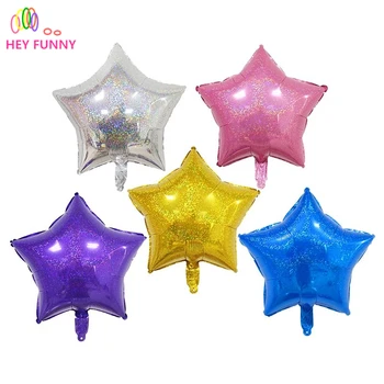 18 inch Laser Star Balloons Aluminum Foil Air Helium Inflatable globos for Birthday Wedding Party supplies Kids Toys
18 inch Laser Star Balloons Aluminum Foil Air Helium Inflatable globos for Birthday Wedding Party supplies Kids Toys