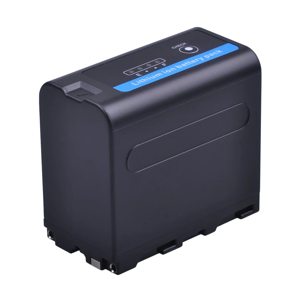 1Pcs 7.2V 7200mAh NP-F970 NP-F960 Camera Battery with LED Power Indicator for Sony NP-F960 NP-F970 Battery NP F960 Batteria
1Pcs 7.2V 7200mAh NP-F970 NP-F960 Camera Battery with LED Power Indicator for Sony NP-F960 NP-F970 Battery NP F960 Batteria