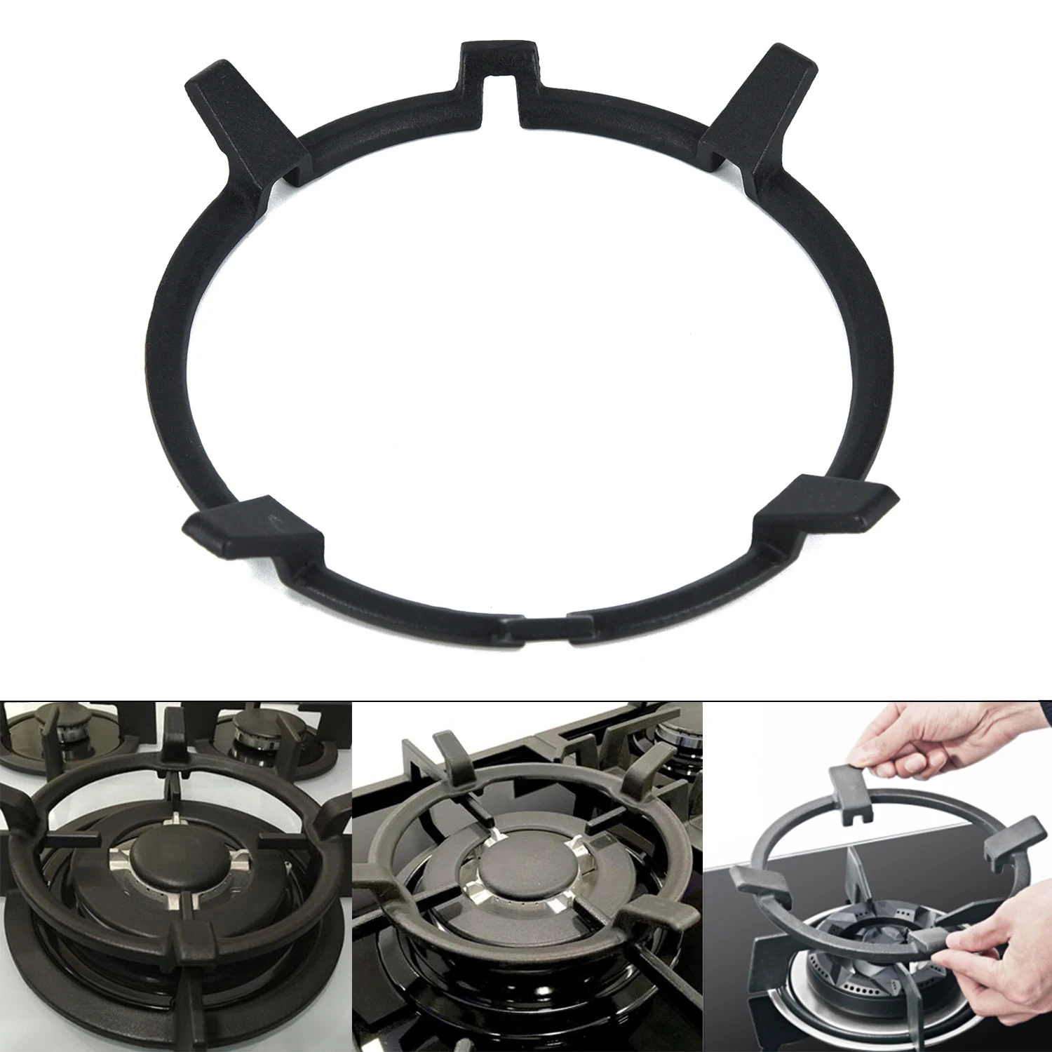Universal Compact Cast Iron Wok Pan Support Rack Stand For Burners Gas Hobs Cookers Black Kitchecn Wok Rack Fit Most Hobs hots
Universal Compact Cast Iron Wok Pan Support Rack Stand For Burners Gas Hobs Cookers Black Kitchecn Wok Rack Fit Most Hobs hots