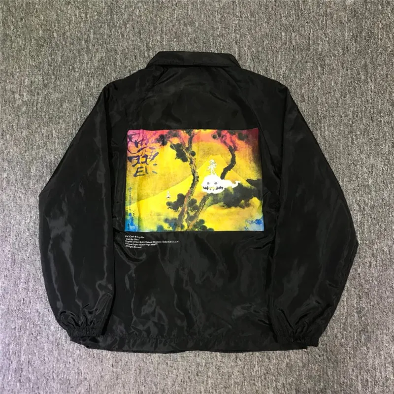 Kanye West Brand Kids See Ghost Jackets 1:1 Women Men Murakami Takashi Coats Winderbreaker Kanye West Men Jackets Coat
Kanye West Brand Kids See Ghost Jackets 1:1 Women Men Murakami Takashi Coats Winderbreaker Kanye West Men Jackets Coat