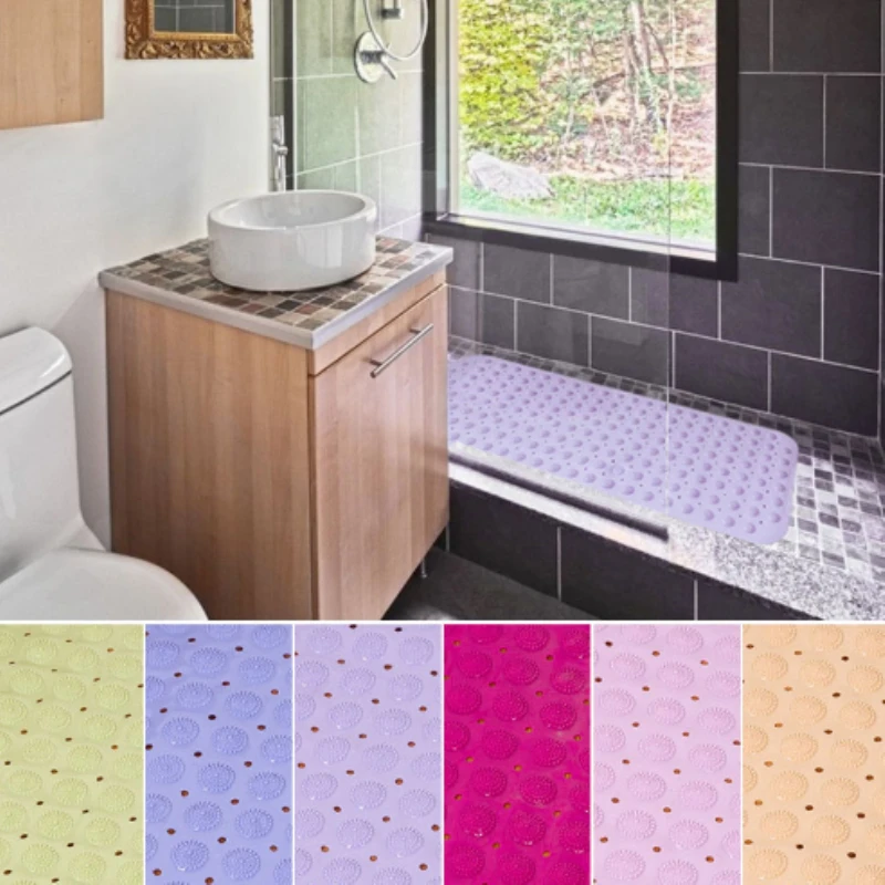 1pcs Extra Long Bathtub Mats Non-Slip Mildew Resistant Anti-Bacterial Extra Long Shower Mat Suction Cup Gripping Bath Mats
1pcs Extra Long Bathtub Mats Non-Slip Mildew Resistant Anti-Bacterial Extra Long Shower Mat Suction Cup Gripping Bath Mats
