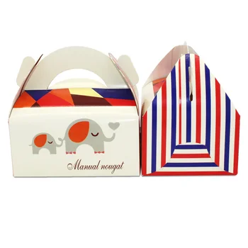 20 pcs Candy paper box with handle Mousse cake Packaging wedding Party kids birthday Cookies baking Package gift box Elephant
20 pcs Candy paper box with handle Mousse cake Packaging wedding Party kids birthday Cookies baking Package gift box Elephant