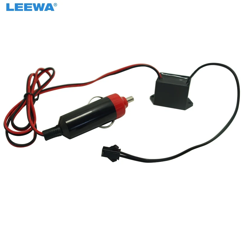 12V DC Car Decoration EL Fibre Neon Glow Lighting Rope Strip Power Driver Inverter With Cigar/Cigarette Lighter #CA5253
12V DC Car Decoration EL Fibre Neon Glow Lighting Rope Strip Power Driver Inverter With Cigar/Cigarette Lighter #CA5253