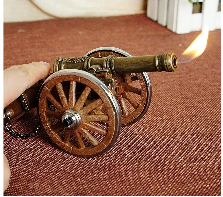 22cm Speed Gun Cannon Model Cigarette Lighter Vintage Home Decor Gift for Men Home Decoration Accessories Retro Nostalgic A10
22cm Speed Gun Cannon Model Cigarette Lighter Vintage Home Decor Gift for Men Home Decoration Accessories Retro Nostalgic A10