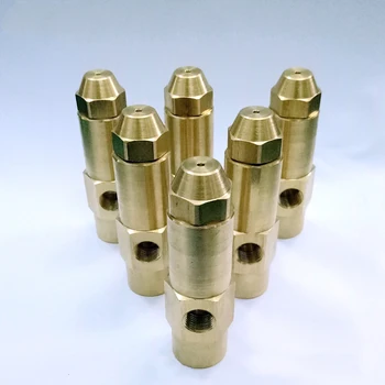 HOT SALES 2.0mm/2.5mm Diesel Heavy Oil Waste Oil Alcohol-based Brass Fuel Burner Nozzle
HOT SALES 2.0mm/2.5mm Diesel Heavy Oil Waste Oil Alcohol-based Brass Fuel Burner Nozzle