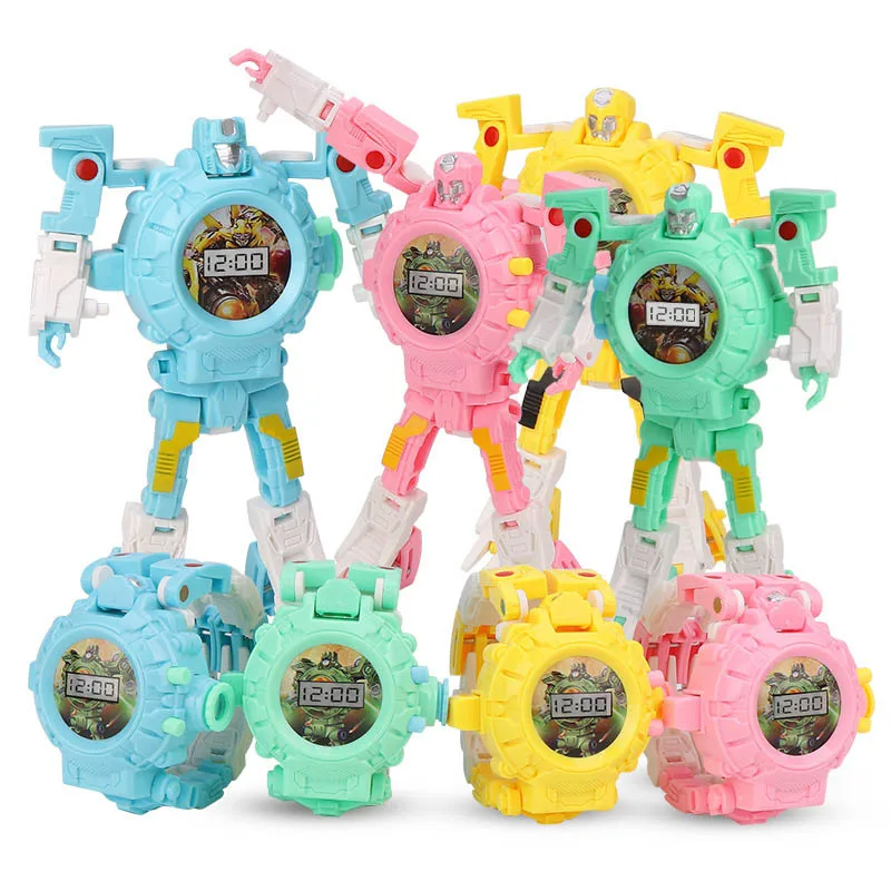 Transformation Wristwatch Toy Children Robot Action Transformation Toy Sports Cartoon Watch Kids Electronic Watch Projection Toy
Transformation Wristwatch Toy Children Robot Action Transformation Toy Sports Cartoon Watch Kids Electronic Watch Projection Toy