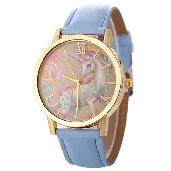 Unicorn Watch Children's watch Carton Rainbow Animal Kids Girls Leather Band Analog Alloy Quartz Watches wristwatches
Unicorn Watch Children's watch Carton Rainbow Animal Kids Girls Leather Band Analog Alloy Quartz Watches wristwatches