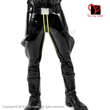 Latex Breeches Jeans Rubber pants trousers front zipper Gummi bottoms Pantaloons jodhpurs leggings tights plus size XXXL KZ-081
Latex Breeches Jeans Rubber pants trousers front zipper Gummi bottoms Pantaloons jodhpurs leggings tights plus size XXXL KZ-081