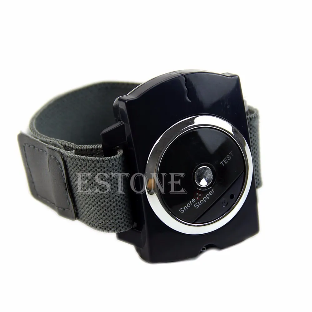 Image U119 Infrared Intelligent Anti Snore Wristband Watch Stop Snore Solution Sleeping Aid