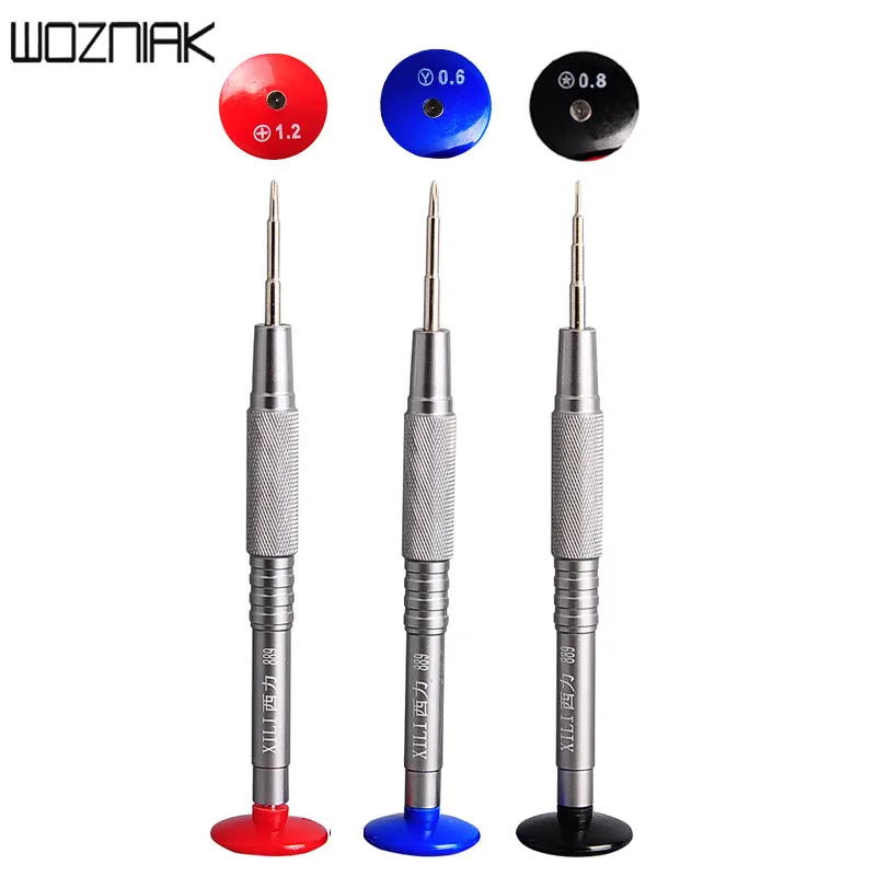 Opening Repair Tools 0.6mm 0.8mm 1.2mm Pentalobe Screwdriver for iPhone X 8 7plus 7 6s
Opening Repair Tools 0.6mm 0.8mm 1.2mm Pentalobe Screwdriver for iPhone X 8 7plus 7 6s