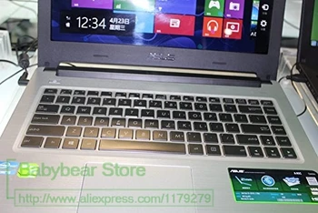 For Asus F40LC FL4000C R400E R400V R405 R405C R409JF R455LD R412MD Q400A Y481C 14 inch TPU Keyboard Cover Protector
For Asus F40LC FL4000C R400E R400V R405 R405C R409JF R455LD R412MD Q400A Y481C 14 inch TPU Keyboard Cover Protector