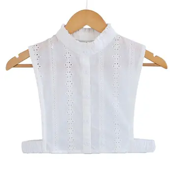 Women Pure Color Lace Collar Flowers Hollowed Out Detachable Lapel Choker Necklace Shirt Fake False Collar Fashion Shirt Apparel
Women Pure Color Lace Collar Flowers Hollowed Out Detachable Lapel Choker Necklace Shirt Fake False Collar Fashion Shirt Apparel