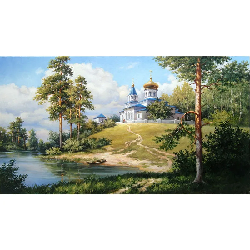 Castle on the hill diamond painting full round drill 5d diy kits landscape picture embroidery with diamonds paintings RW092
Castle on the hill diamond painting full round drill 5d diy kits landscape picture embroidery with diamonds paintings RW092