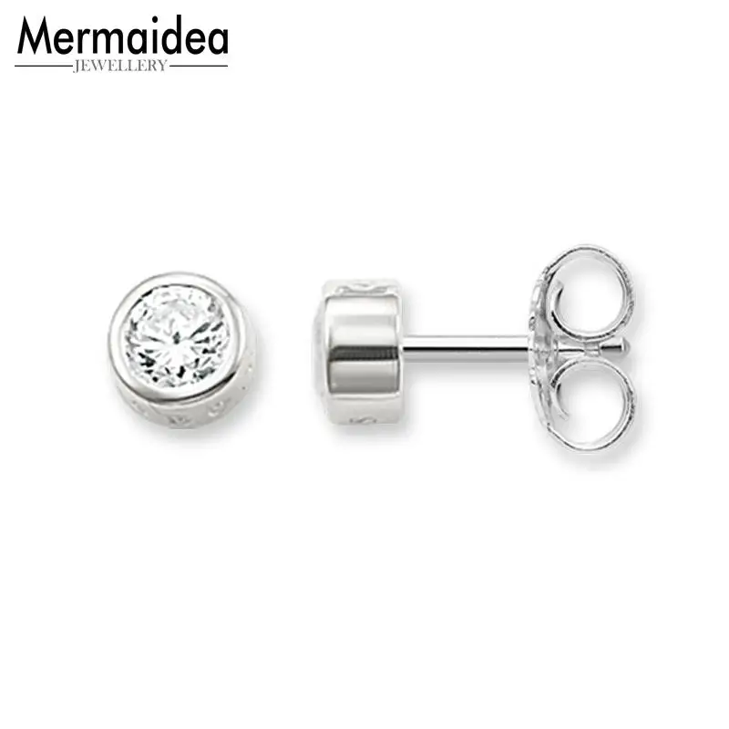 Round Crystal Stud Earrings 2019 New Fashion Jewelry Trendy 925 Sterling Silver Small Gift For Women Men Lover
Round Crystal Stud Earrings 2019 New Fashion Jewelry Trendy 925 Sterling Silver Small Gift For Women Men Lover