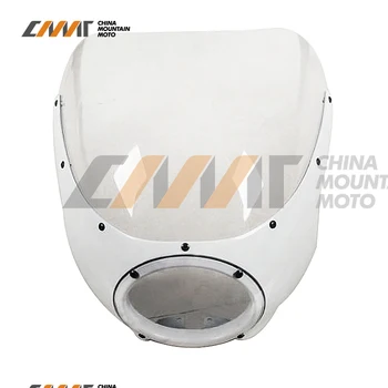 White Cafe Racer Headlight Fairing Windscreen case for Harley Sportster XL 883 Dyna
White Cafe Racer Headlight Fairing Windscreen case for Harley Sportster XL 883 Dyna