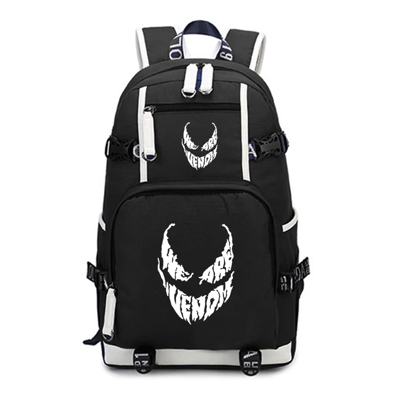 Fashion Teenager Printed Venom Backpack Man's Women's Backpacks for Boy Girl Bags Large Capacity Laptop Canvas Casual Travel Bag
Fashion Teenager Printed Venom Backpack Man's Women's Backpacks for Boy Girl Bags Large Capacity Laptop Canvas Casual Travel Bag