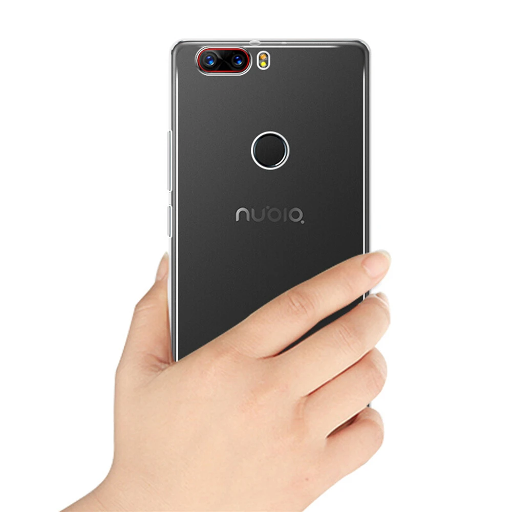 Мягкий прозрачный силиконовый чехол из ТПУ для ZTE Nubia X Z17 Lite Z17S Z18 Z11 Mini Max M2 MiniS V18 N3 N2