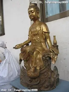 free shipping China cloister Bronze Copper Sit Hill KwanYin Guanyin Bodhisattva Buddha Statue Discount 55%
free shipping China cloister Bronze Copper Sit Hill KwanYin Guanyin Bodhisattva Buddha Statue Discount 55%